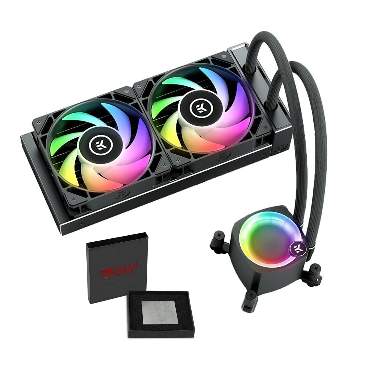 EK-QuantumVelocity²D-RGB-LGA1200 CPU水冷 Next-Generation EK-Quantum CPU Water Block for LGA1200